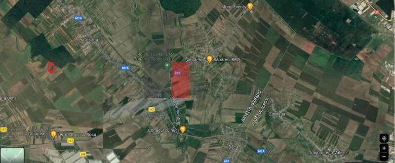 Teren intravilan Padure Joita